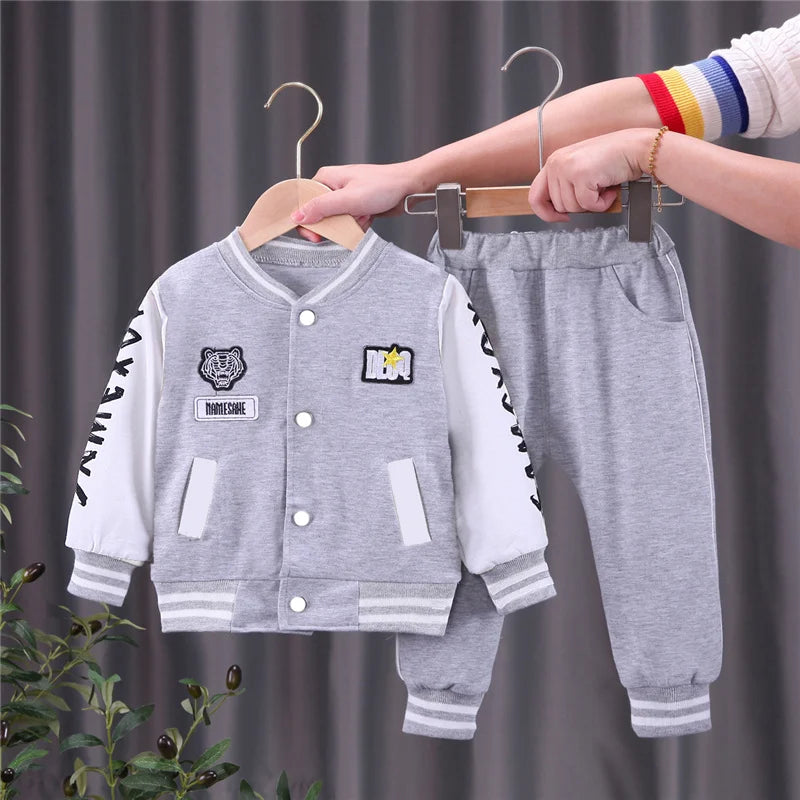 2024 Spring Autumn Thin Baby Tracksuit Outfits